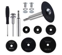 SPEEDWOX Taglierina interna per tubi in PVC, 6 pezzi, con gambo rotondo e gambo esagonale da 1/4", taglierina interna per tubi in plastica ABS, set di tagliatubi interni in plastica ABS per tubi in