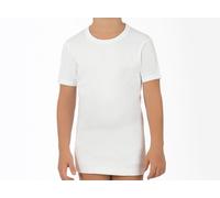 Speedy Line 4 Maglie Mezze Maniche Bimbo Caldo Cotone Bianco Art. B-10