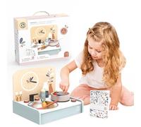 Speedy Monkey - Set Tavolo Cucina con 8 accessori - 30,5x25,5x24,5 cm