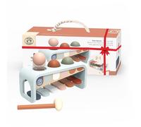 Speedy Monkey SP1010 Tap Xilofono xilofono 26,4 x 10,2 x 11,3 cm colorato Giocattolo in Legno per Bambini, con Dettagli curati, Ottima Idea Regalo