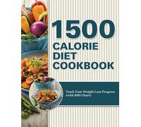 Speedy Publishing LLC 1500 Calorie Diet Cookbook Diet (Tascabile)