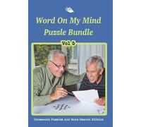 Speedy Publishing LLC Word On My Mind Puzzle Bundle Vol 5 (Tascabile)