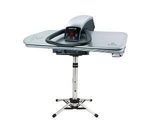 Speedypress, Pressa da stiro a vapore 101HD, argento, durevole, professionale, 101 cm con supporto