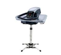 Speedypress Pressa da stiro a vapore 71HD-argento/nero, resistente, professionale, 67 cm, con supporto