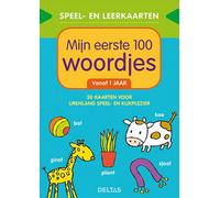 Speel- en leerkaarten - Mijn eerste 100 woordjes vanaf 1 jaar: 50 ka (Tascabile)
