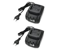 Speesy 2X Caricabatterie per Batteria Al Litio 18V 21V Applicare Un Trapano Un Batteria Smerigliatrice Angolare Ventilatore Elettrico Utensili Elettrici Spina Europea