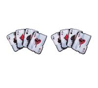 Speesy 2X per Auto, Modello di Poker Divertente Camion Veicolo Carrozzeria Finestra Riflettente Adesivo Decalcomanie Decorazione