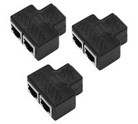 Speesy 3X 2 Porta Rj45 Splitter Adapter Rete Lan Extender Ethernet Connettore Spina