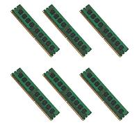 Speesy 6X 4GB 2RX8 PC3-10600E 1,5 V DDR3 1333 MHz RAM di Memoria ECC Buffer per Server Workstation (4G)