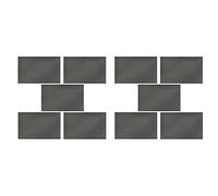 Speesy Pellicola Polarizzatore Lineare Foglio di Pellicola Polarizzante per Filtro Polarizzato LCD/LED per Fotografia di Polarizzazione 10 Pezzi (con Adesivo)