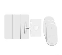 Spegnere facilmente le luci da qualsiasi luogo, innovativo per il pulsante Smart Home (3 telecomand)
