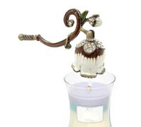 Spegni Candela Antico - Spegni Candela - spegni Candela con Aspetto Lungo ed Eccellente, Durevole nell'uso, Impugnatura Antiscivolo per spegnere in Sicurezza Le Fiamme delle Candele