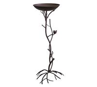 Spegnisigarette Posacenere da Esterno 37x35xh95 cm in Metallo Marrone