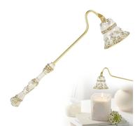 Spegnitoio per candele, estintore con manico lungo, estintore per candele vintage, spegnitoio in metallo per spegnere la fiamma della candela in modo sicuro, accessorio per gli amanti delle candele
