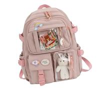Spegno di Kawaaii - borsa per la scuola per adolescenti, accessorio per orso leggero | Elegante pacchetto quotidiano, soft pastel book borsa per uso delle scuole superiori, uscite casual, desig