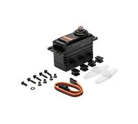 Spektrum S9110BL 1/5 Digital HV High Speed Brushless - Interfaccia del Cambio servo, in Metallo Spazzolato, SPMSS9110BL