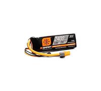 Spektrum Smart 2400mAh 2S 7.4V Smart G1 30C LiPo IC3 Connector SPMX24002S30 Battery