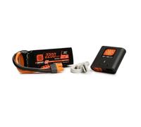 Spektrum Smart G2 Powerstage Air Bundle 3S 2200mAh Batteria Lipo / S120 Carica