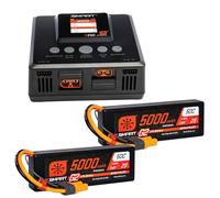 Spektrum Smart Smart Powerstage 4S Surface Bundle 2G2 5000mAh 2S LiPo IC5 & S250 Charger EU SPMXPSS500I Powerstage