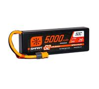 Spektrum SPMX52S50H3 5000 mAh 2S 7,4 V Smart G2 LiPo 50C Custodia Rigida IC3