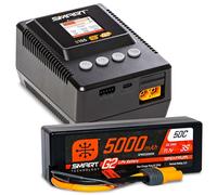 Spektrum SPMXPSS300I Smart Powerstage Surface Bundle 5000mAh 3S LiPo Batteria