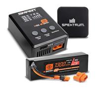 Spektrum SPMXPSS315I Smart Powerstage Bundle 1300mAh 3S 30C LiPoIC2 - S100 caricatore