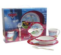 Spel 004632 Cars - Set per pappa composto da 5 pezzi, utilizzabile in microonde