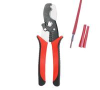 Spelacavi elettrico da 20,3 cm e tagliacavi elettrico | Spelafili multifunzione e tagliafili per tagliare, spaccare, crimpare, forbici, morsetti, avvolgere e