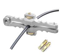 Spelacavi per Cavi in fibra Ottica, Coltello Spelacavi Corazzato Pinze Spelafili per Fibra Ottica, 10-25mm Longitudinale Spelacavi a Media Campata Spellafili Pelacavi Longitudinali E per Finestre