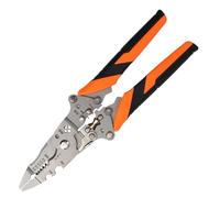 Spelafiles pieghevoli multifunzionali - Cliper pulitore filetto 14 in 1 | Strumento professionale per elettricisti, forbici per peeling cavi, strumento versatile per lavori di repar