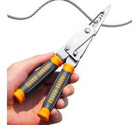 Spelafili,2 In 1 Utensile Tagliafili,Tronchese Da Taglio - per Lavori Elettrici Crimpatura Spellatura Sbucciatura Fili e Cavi Taglio