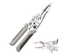 Spelafili | Attrezzo Manuale In Acciaio Inossidabile Da Spelare Fili - Spellafili, Crimpante E Taglierino | Per Edilizia, Artigianato, Casa, Auto, Industria, Rete