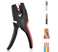 Spelafili Automatico, Spelacavi Elettrici 2-in-1 con Tagliafili, Regolabile 20-11 AWG, Per Elettricista e Fai da Te