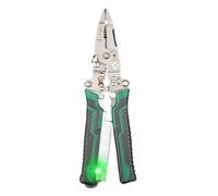 Spelafili Elettrici Utensile, Spelacavi Elettronici, Crimpatore Terminali Manico Ergonomico Precisione per Sistemi RV Riparazione Elettrodomestici Cablaggio Rete Nautici Domestici