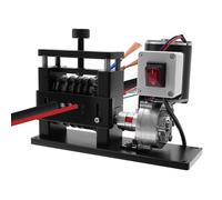 Spelafili elettrico 90 W, spelafili 1 m/min, velocità di spelatura: 15 mm, altezza lama regolabile, filo stripping peeling Machine