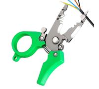 Spelafili Elettrico, Spellafili Multifunzione Mini Tagliafili, Cesoie per Crimpare Tagliare Spelare Serrare Rifilare Avvolgere Cavi, Attrezzo Per Lavorazioni Elettriche A Doppia Funzione