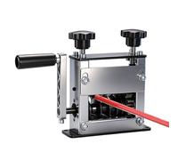 Spelafili in rame, macchina a 6 fori, dispositivo portatile per spelafili, strumento manuale elettrico, attrezzatura per la lavorazione dei rottami, struttura in alluminio e ferro, lavoro efficiente