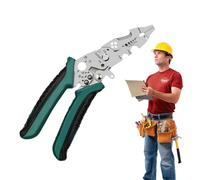 Spelafili Per Elettricista,Spelacavi Crimpatore per Cavi | Attrezzo per Fili e Cavi | Per Officina e Laboratorio di Riparazione Industriale Elettrica e Automobilistica