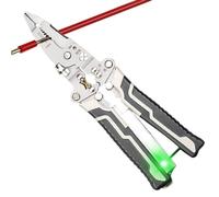 Spelafili | Pinza Tagliacavi - Crimpatore Terminali Manico Ergonomico Precisione per Sistemi RV Riparazione Elettrodomestici Cablaggio Rete Nautici Domestici
