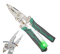 Spelafili - Spelafili Elettrico - Crimpatore Terminali Manico Ergonomico Precisione per Sistemi RV Riparazione Elettrodomestici Cablaggio Rete Nautici Domestici