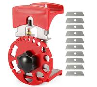 Spelafili universale Spelafili elettrico regolabile Spelafili multiuso con 10 lame di ricambio Q2 (Plastica)