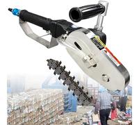 Spelatrice pneumatica per rifiuti - Macchina spelafili per scatole di cartone, strumento di taglio per bordi di carta con catena in acciaio legato resistente per una gestione efficiente dei rifiuti