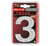 Spell-It Led, 90 mm, 24V - Rosso - 3