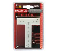 Spell-It Led, 90 mm, 24V Rosso T Led SMD di ultima generazione. Alta LETTERA