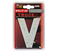 Spell-It Led, 90 mm, 24V Rosso V Led SMD di ultima generazione. Alta LETTERA