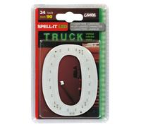 Spell-It Led, 90 mm, 24V Verde 0 Led SMD di ultima generazione. Alta NUMERO