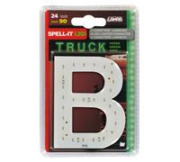 Spell-It Led, 90 mm, 24V Verde B Led SMD di ultima generazione. Alta LETTERA