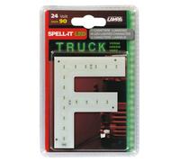 Spell-It Led, 90 mm, 24V Verde F Led SMD di ultima generazione. Alta LETTERA