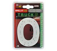 Spell-It Led, 90 mm, 24V Verde O Led SMD di ultima generazione. Alta LETTERA