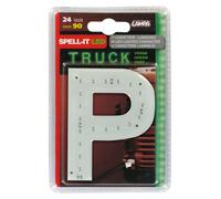 Spell-It Led, 90 mm, 24V Verde P Led SMD di ultima generazione. Alta LETTERA